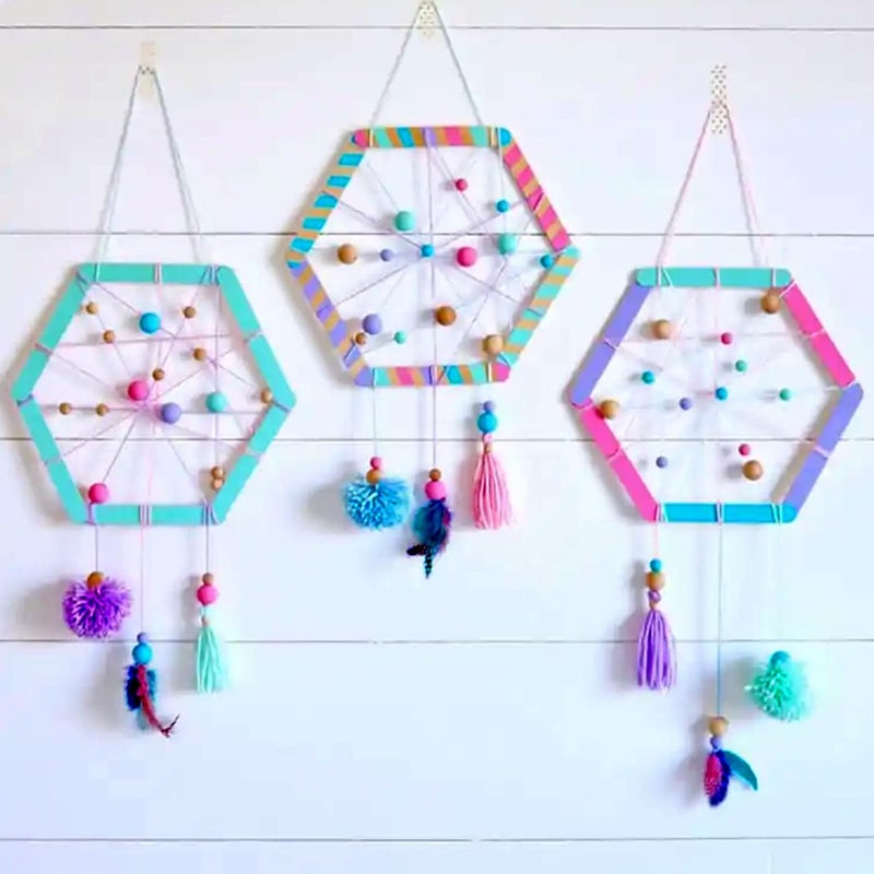 WISYOK 240 Pcs Blue Popsicle Sticks for Crafts, 4.5 Inch Christmas Wooden Craft Sticks, Ice Cream Sticks, Patriotic and Kids Crafts, Great for DIY Creative Designs and Children Education - Image 5